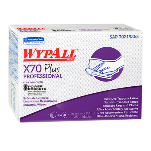 Wiper Wypall X-70 Multiuso 25 Panos