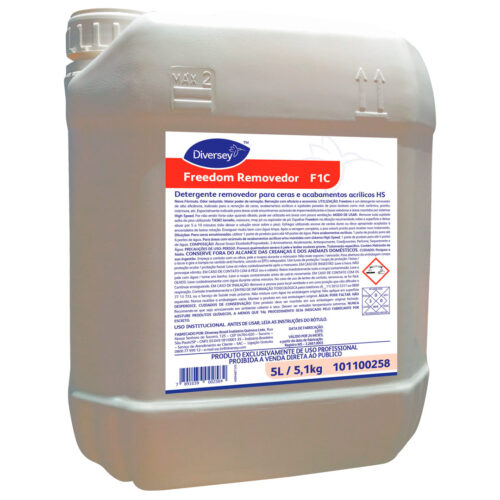 Detergente removedor para ceras e acabamentos acrílicos HS Diversey Freedom Removedor 5 Litros