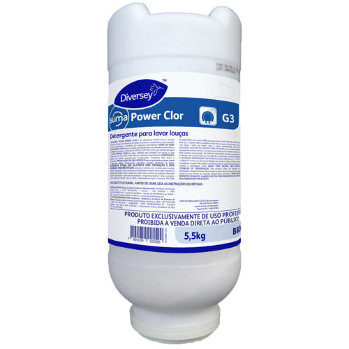 Detergente Diversey Suma Power Clor 5,5kg