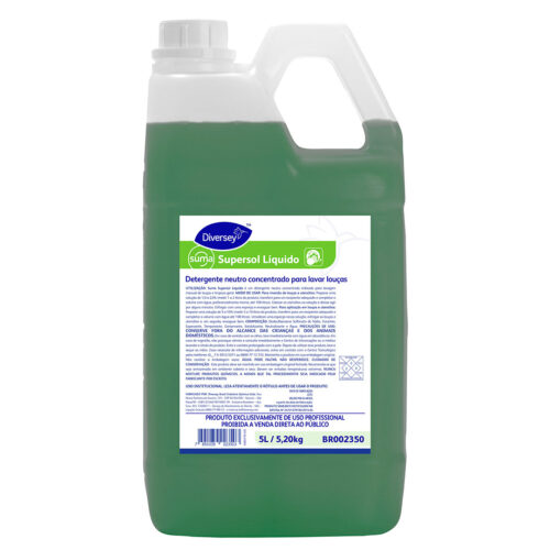Detergente Diversey Suma Supersol Líquido 5L