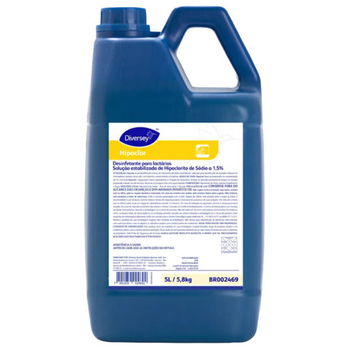 Desinfetante Diversey Hipoclor 5 Litros