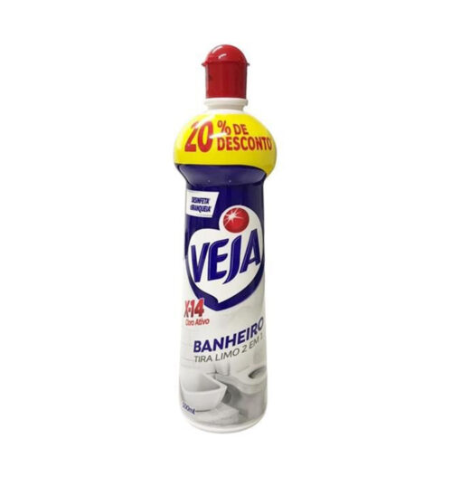 LIMPADOR VEJA X-14 TIRA LIMO CLORO ATIVO 2 EM 1 500ML