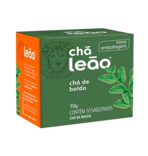 CHÁ DE BOLDO LEÃO 10 SACHÊS