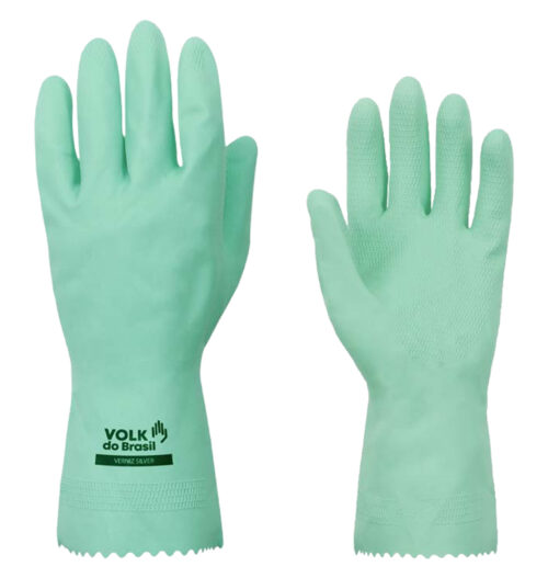 Luva Verniz Silver Verde Volk