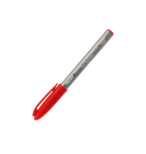 Marcador Retro Projetor 2.0mm Vermelho - Pilot