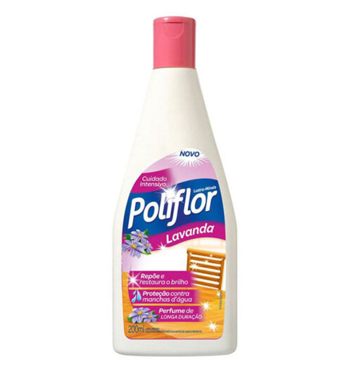 LUSTRA MÓVEIS LAVANDA POLIFLOR 200ML