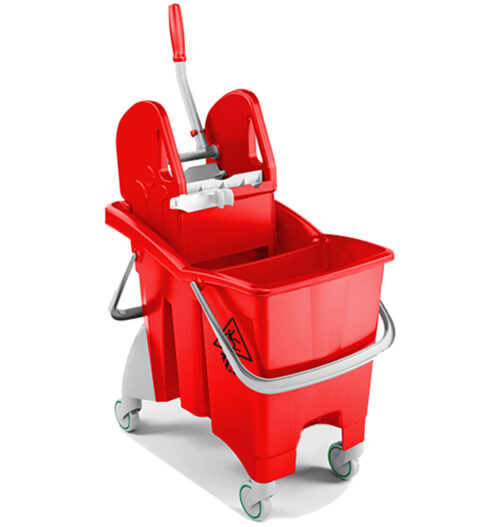 BALDE ESPREMEDOR ACTION VERMELHO 30L