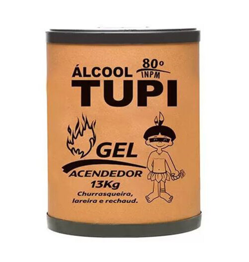ÁLCOOL GEL ACENDEDOR 80º TUPI 13K