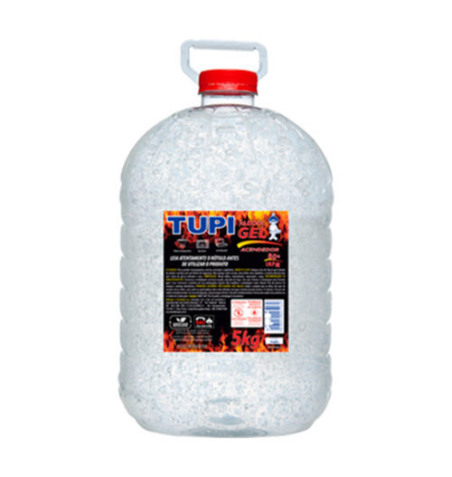 ÁLCOOL GEL ACENDEDOR TUPI 80 5KG