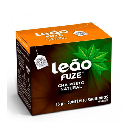 CHÁ PRETO NATURAL LEÃO 16G 10 SACHÊS