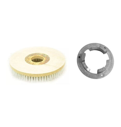 ESCOVA PARA ENCERADEIRA DE PÊLO FLANGE 35CM