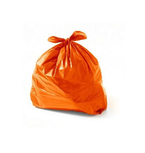 Saco de Lixo Laranja 105 Litros até 10kg