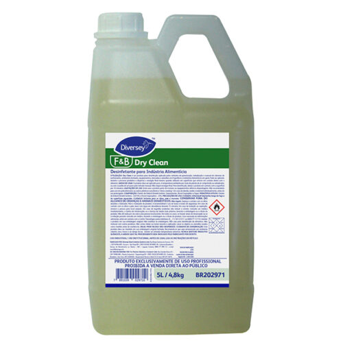 Desinfetante Diversey Dry Clean 5 Litros