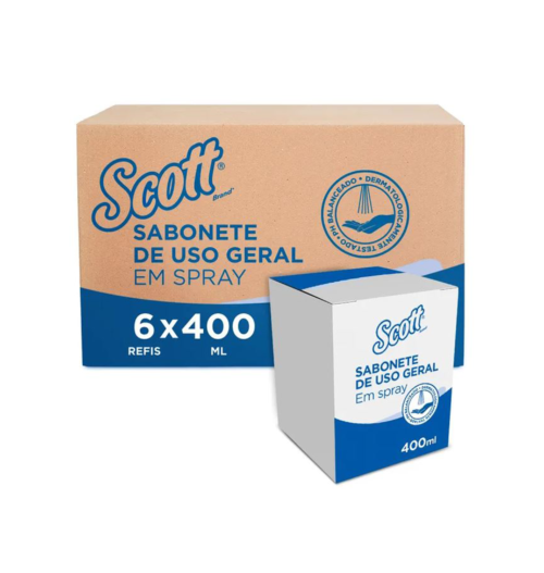Sabonete Scott® Spray Uso Geral 400ml