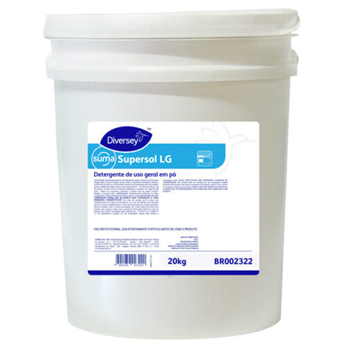 Detergente Neutro Concentrado para Lavar Louças Diversey Suma Supersol Líquido 20kg
