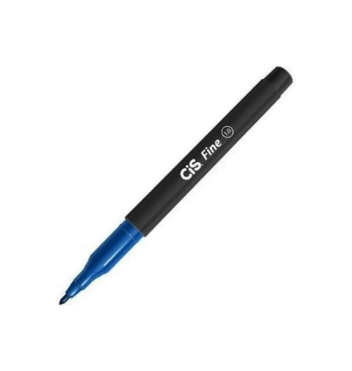 Caneta Ponta Porosa Fine Azul - Cis