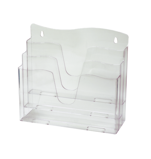 Organizador de Documentos Triplo Cristal - Dello