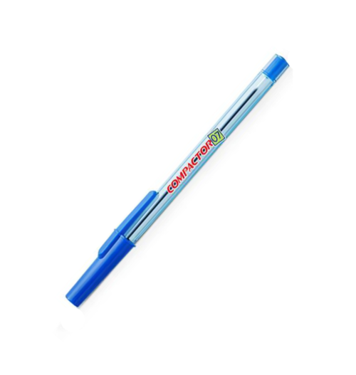 Caneta Esferográfica 0.7 Azul - Compactor