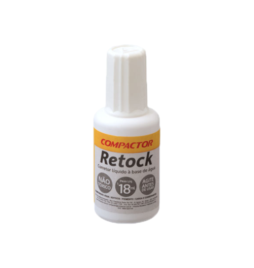 Corretivo Líquido Retock 18ml - Compactor
