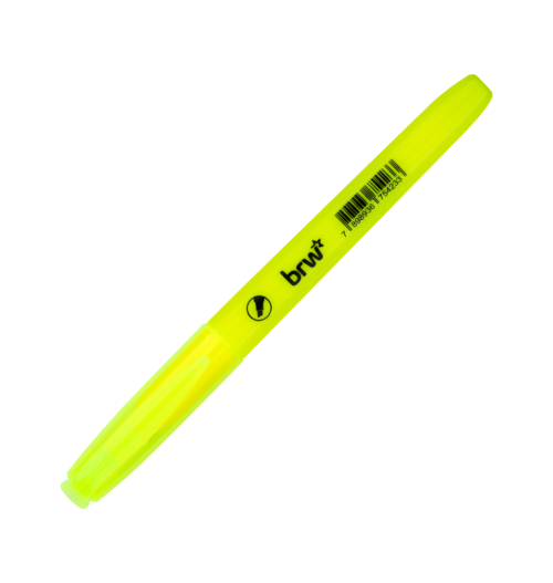 Marca-Texto Fluorescente Amarelo - BRW