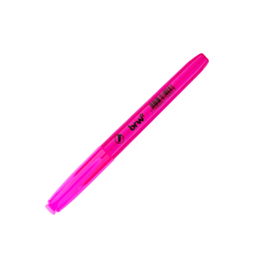 Marca-Texto Fluorescente Rosa - BRW