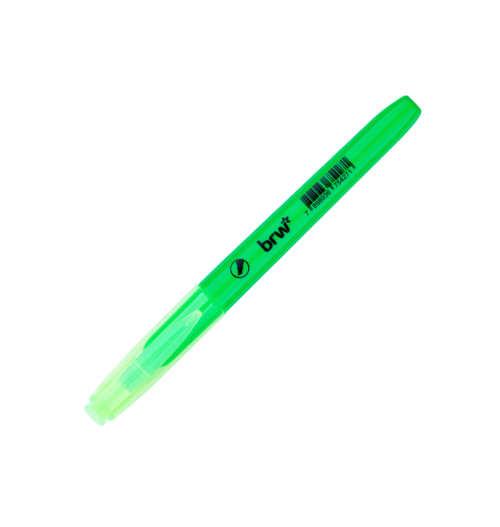 Marca-Texto Fluorescente Verde - BRW