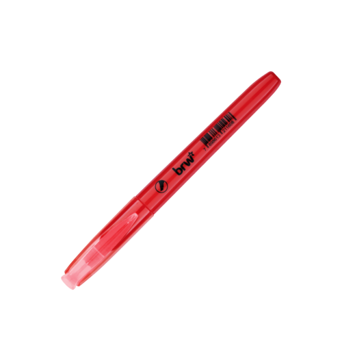 Marca-Texto Fluorescente Vermelho - BRW