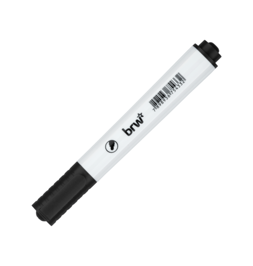 Marcador Quadro Branco Preto - BRW