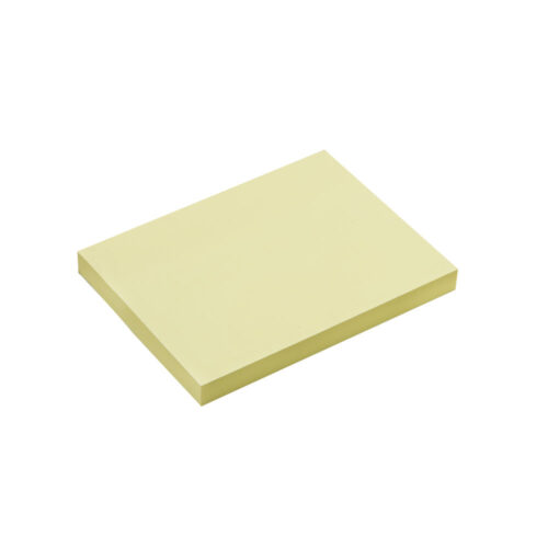 Bloco Adesivo Amarelo 76x102 100 Folhas - Maxprint
