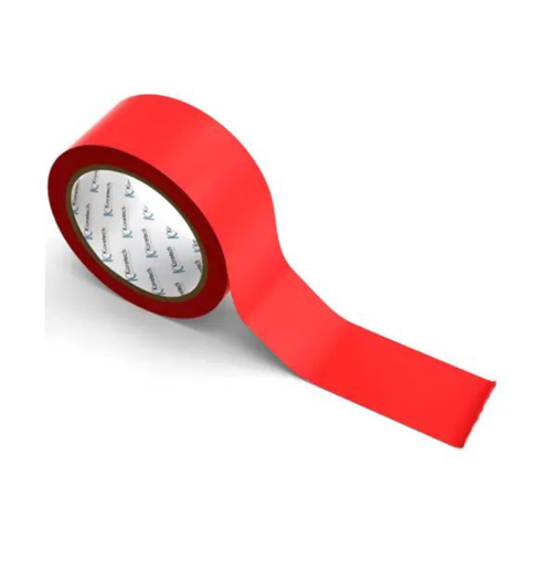 Fita Demarcação de Solo 48mm x 14m Vermelha - Koretech