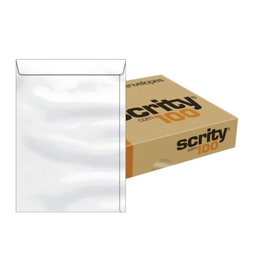 Envelope Saco SC OF 25 176x250 90g com 100 unid. - Scrity