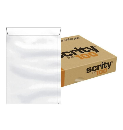 Envelope Saco SC OF 47 370x470 90g com 100 unid. - Scrity