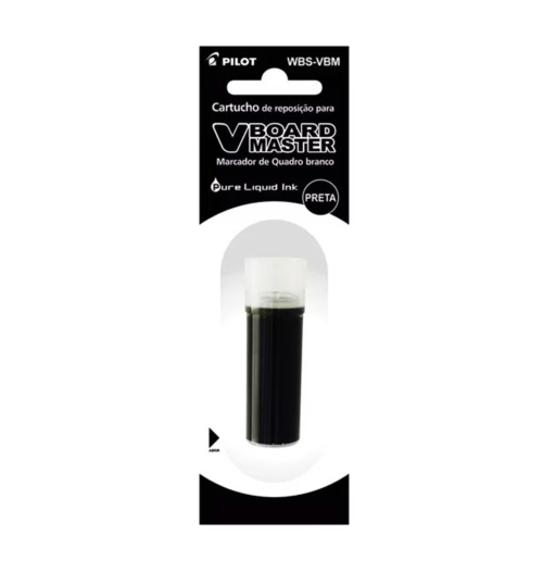 Refil para Marcador Quadro Branco WBS-VBM Preto - Pilot